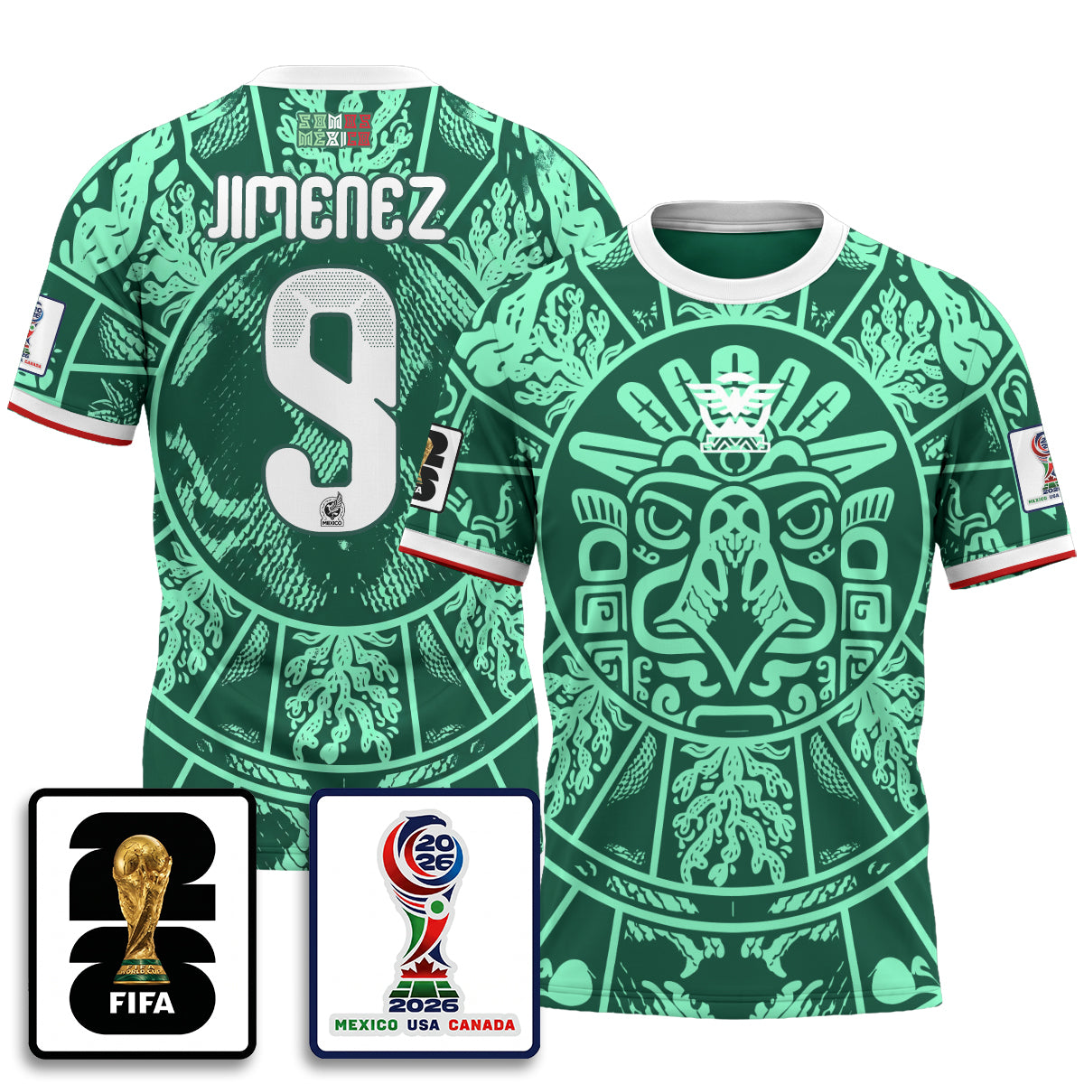 Mexico WC 2026 Fan Gear Version Jersey V2- Printed