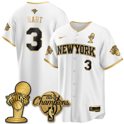 NYK 2026 NBA Champions Vapor Jersey - Stitched-NQD