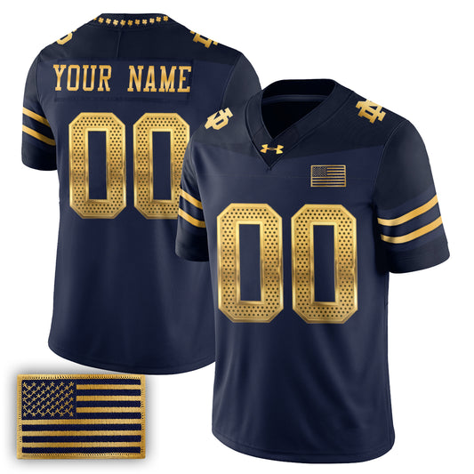 ND 2026 Shamrock Series Football Vapor Custom Jersey - Stitched