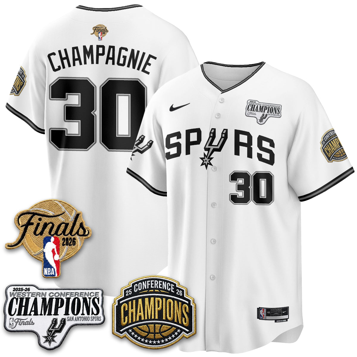 SAS 2026 Basketball Finals Vapor Jersey - Stitched-NQD