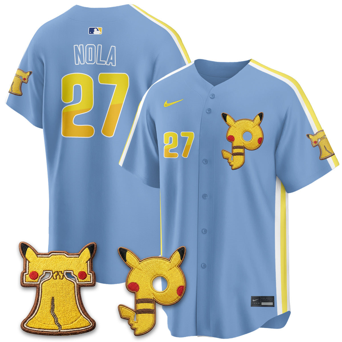 Philadelphia Phillies x PKM Edition Vapor Limited Jersey - Stitched-NQD