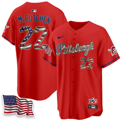 PIT 2026 Independence Day USA Vapor Limited Jersey - Stitched-NQD