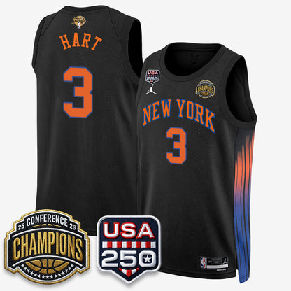 NYK 2026 NBA Eastern Conference Champions City Edition Jersey - Stitched