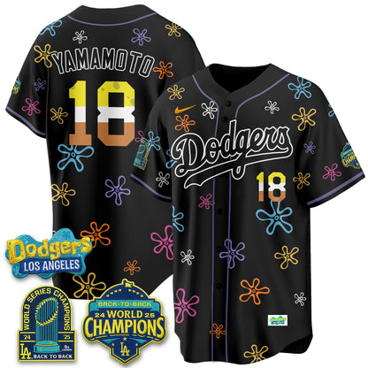 Los Angeles Dodgers x SBSP Vapor Jersey - Stitched