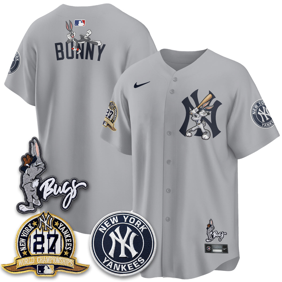 NYY Bunny Vapor Limited Jersey - All Stitched-NQD