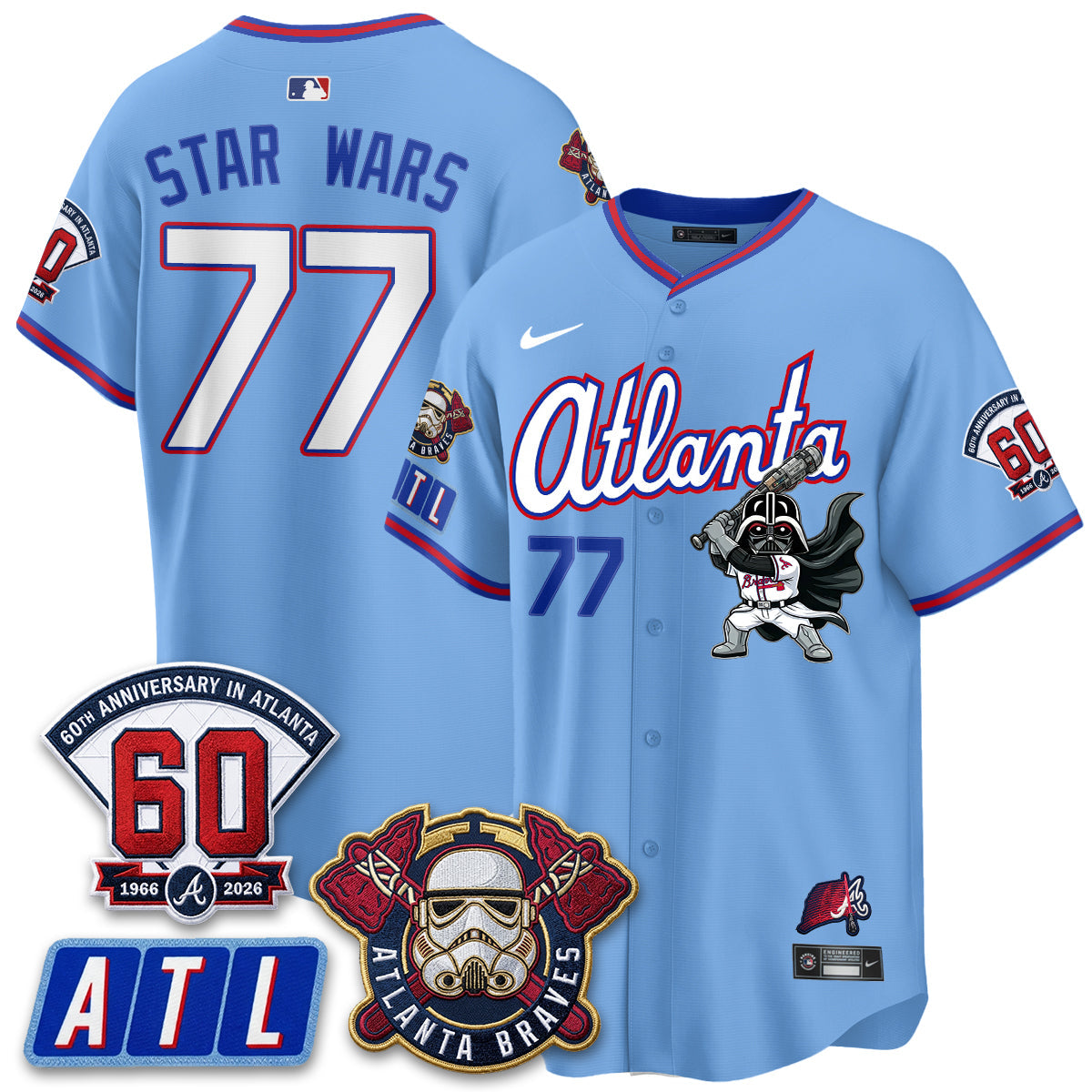 ATL x SW Vapor Limited Jersey - Stitched-NQD