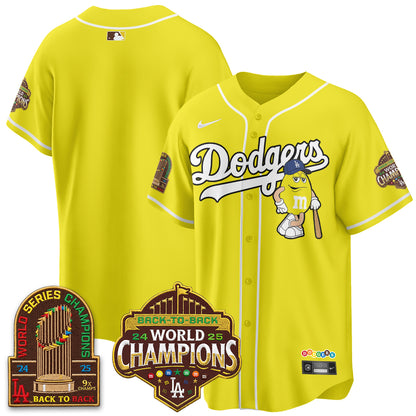 Los Angeles Dodgers x m&m Vapor Jersey - Stitched