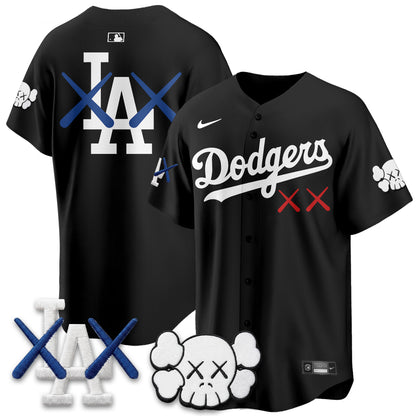 Los Angeles Dodgers x KAWS Edition Vapor Jersey - Stitched