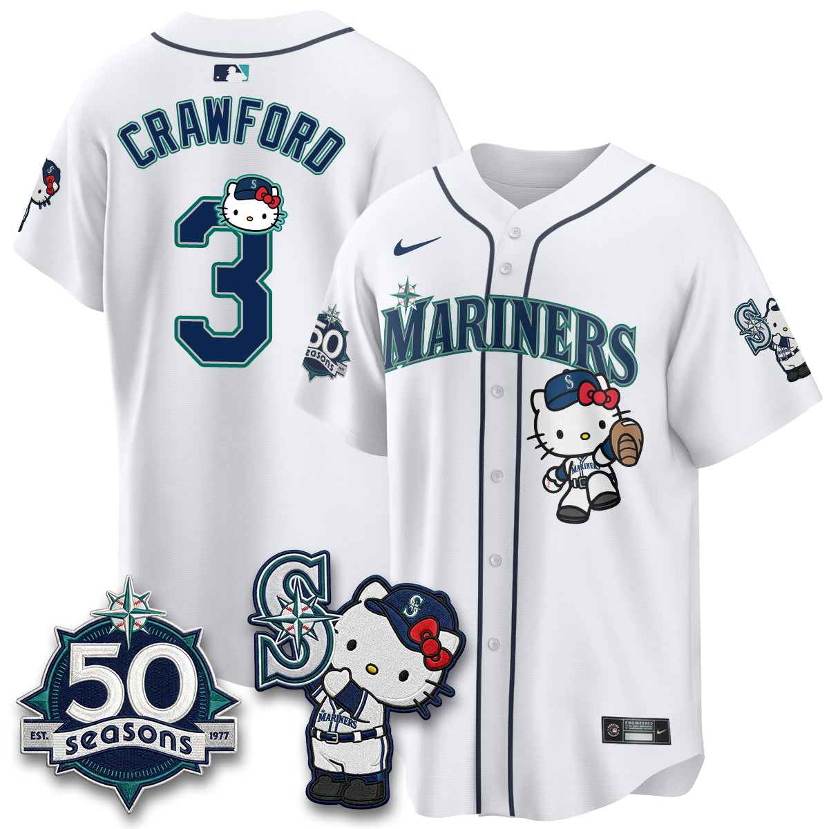 SEA x Meow KT Night Limited Jersey - All Stitched V2