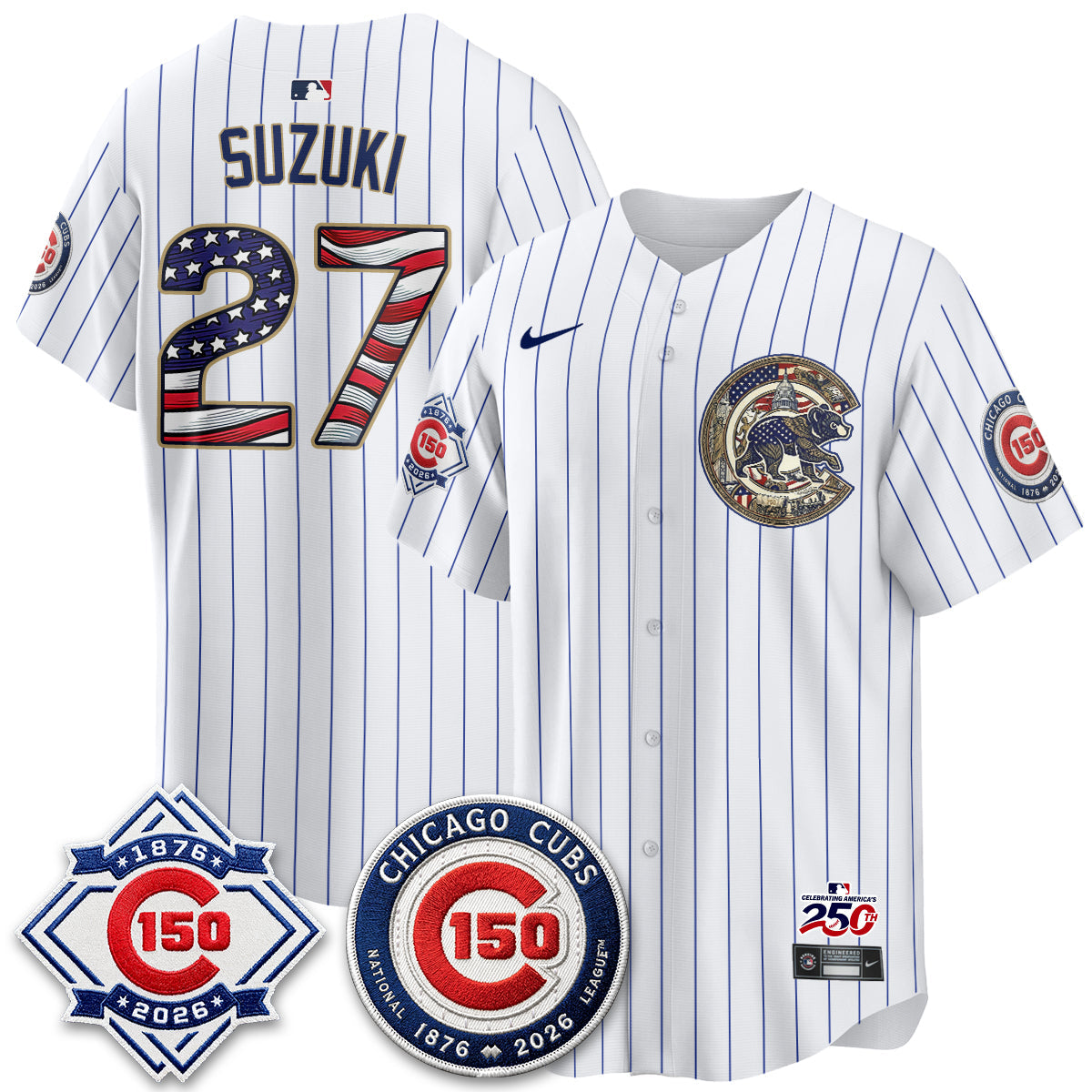 CHC 2026 Independence Day USA Vapor Limited Jersey - Stitched-NQD