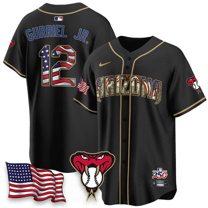 ARI 2026 Independence Day USA Vapor Limited Jersey - Stitched-NQD