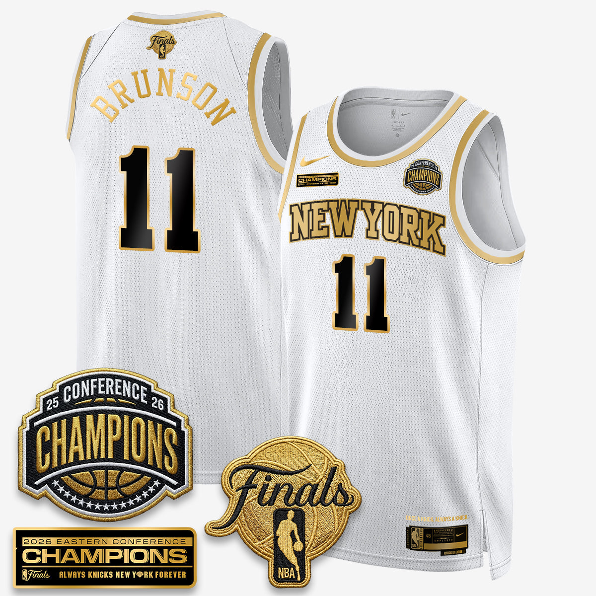 NYK 2026 NBA Eastern Conference Champions Vapor Special Edition Jersey - Stitched-NQD