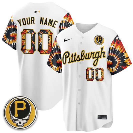 PIT x Grateful Dead Vapor Limited Custom Jersey - Stitched