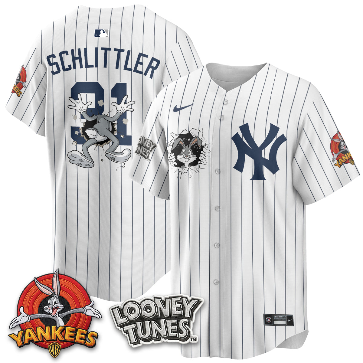New York Yankees x Bunny Vapor Limited Jersey V3- Printed-NHM