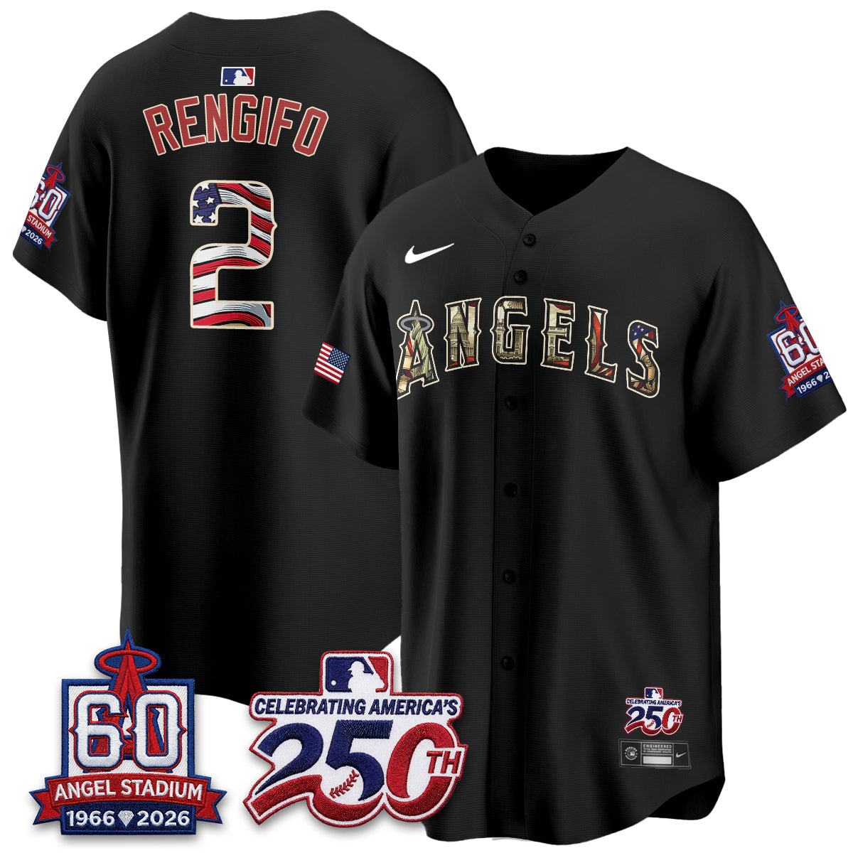 LAA 2026 Independence Day USA Vapor Limited Jersey - Stitched-NQD