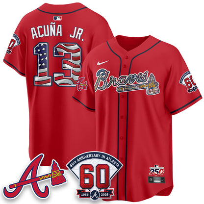 ATL 2026 Independence Day USA Vapor Limited Jersey - Stitched-NQD