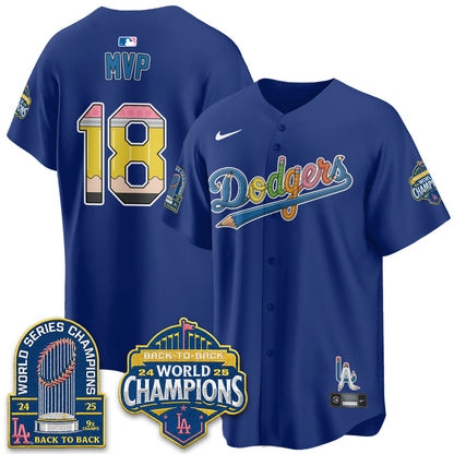 LAD x Back to School Style Vapor Jersey - Stitched-NQD