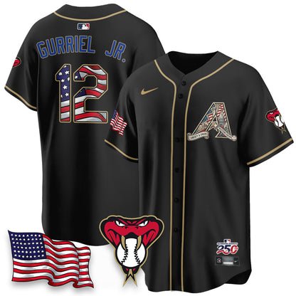 ARI 2026 Independence Day USA Vapor Limited Jersey - Stitched-NQD