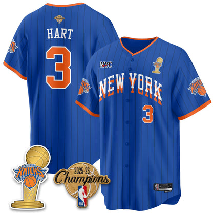 NYK 2026 NBA Champions Vapor Jersey - Stitched1-NQD