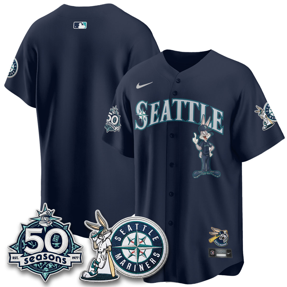 SEA x Bunny Vapor Premier Limited Jersey - Stitched-NQD
