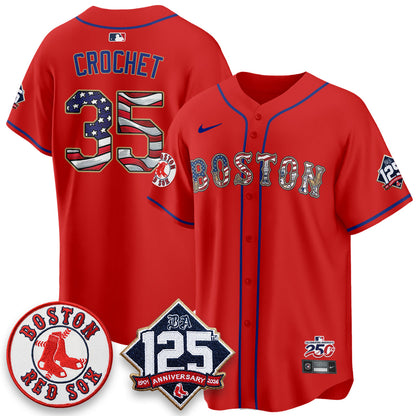 BOS 2026 Independence Day USA Vapor Limited Jersey - Stitched-NQD