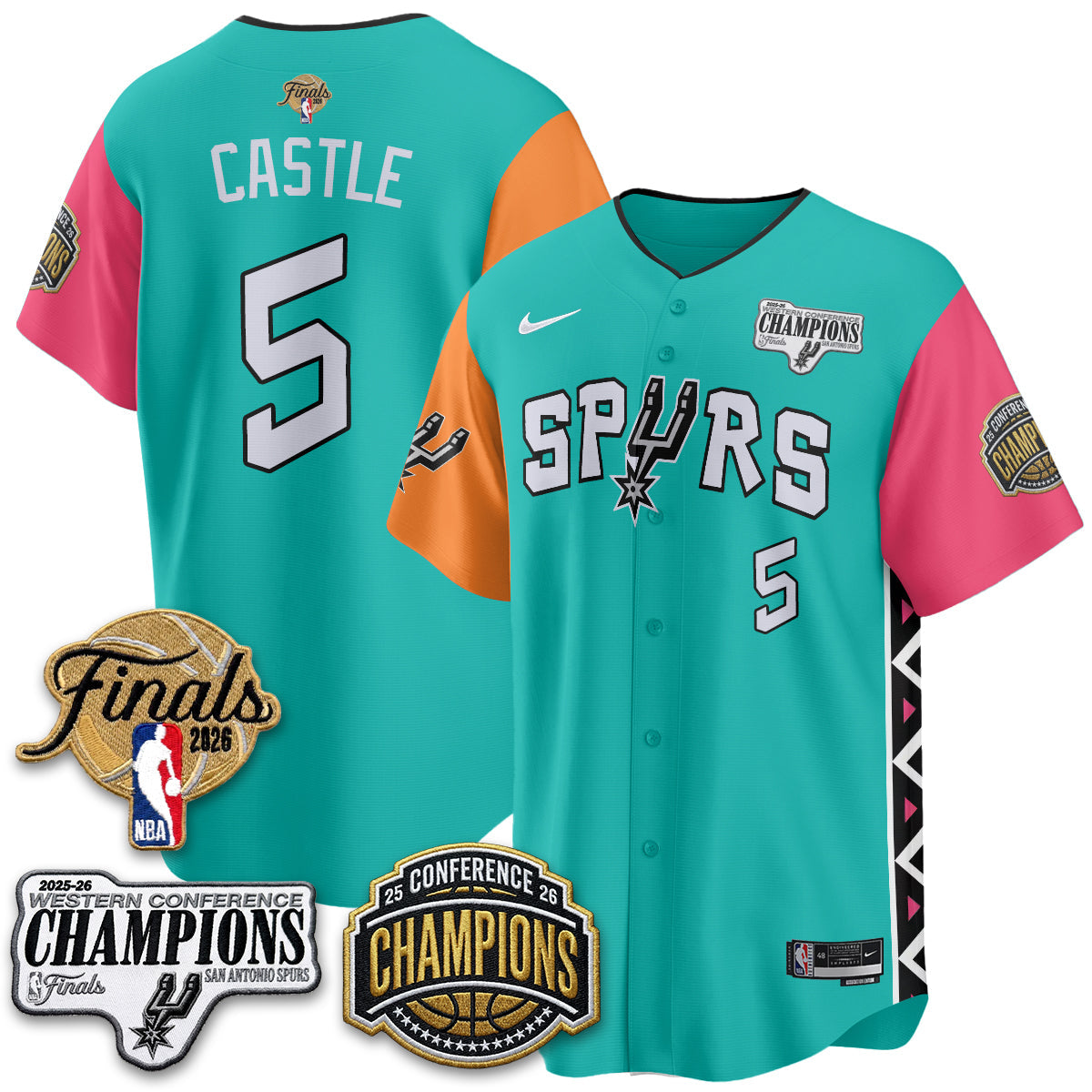 SAS 2026 Basketball Finals Vapor Jersey - Stitched-NQD