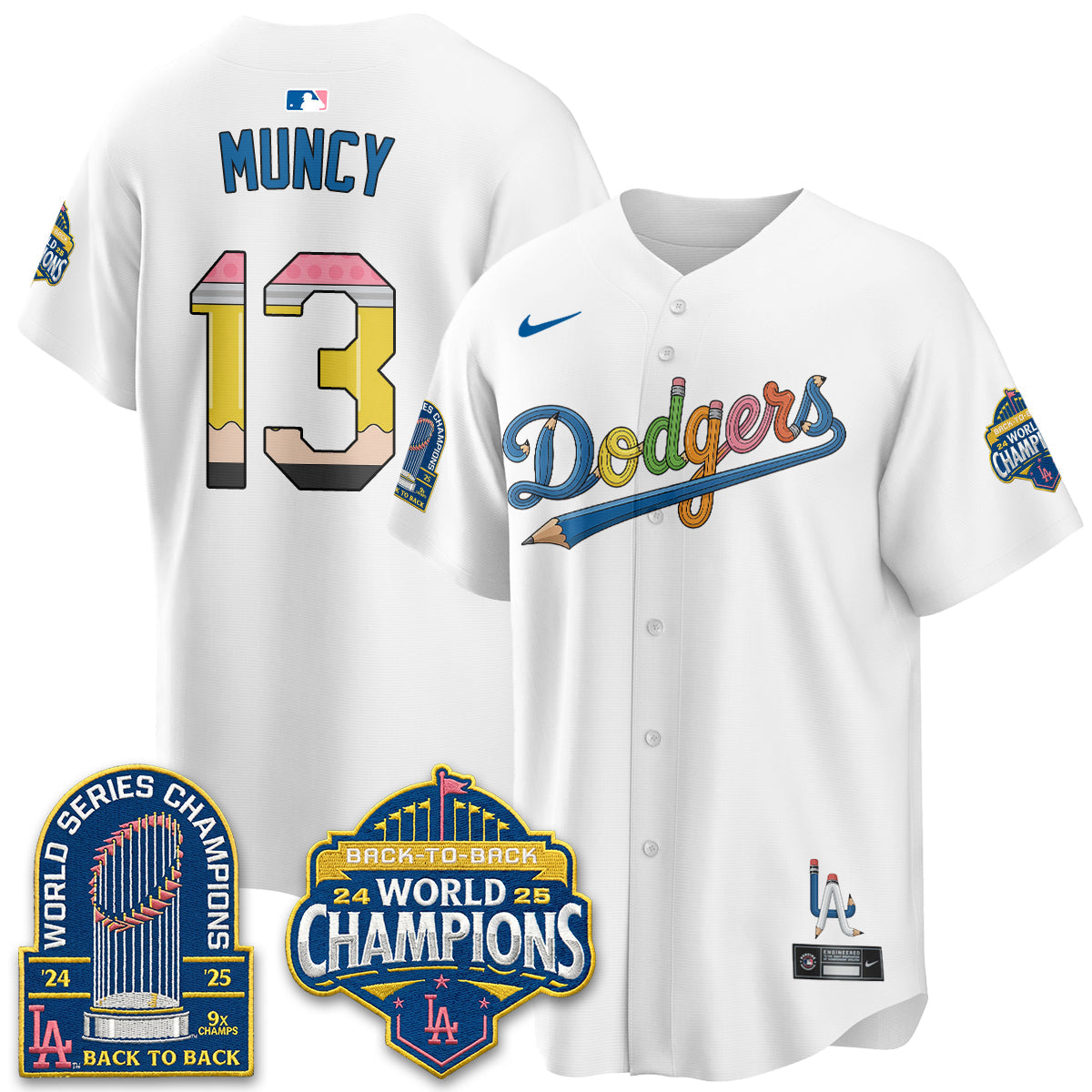 LAD x Back to School Style Vapor Jersey - Stitched-NQD
