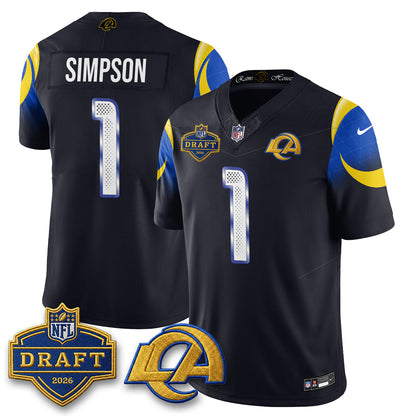 LAR 2026 NFL Draft Jersey - Stitched-NQD