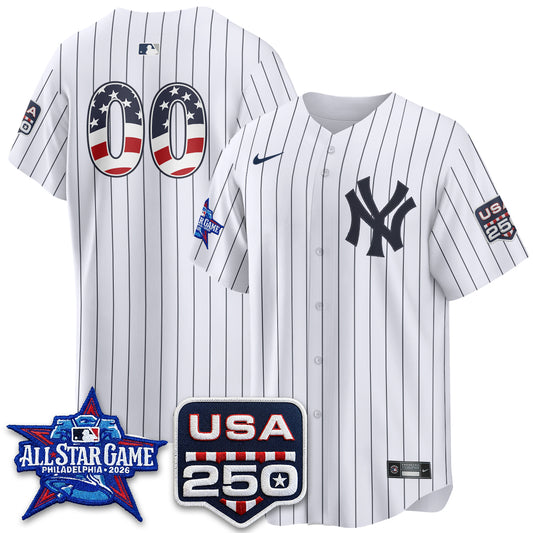 NYY  2026 All Star Edition Vapor Custom Jersey - Stitched