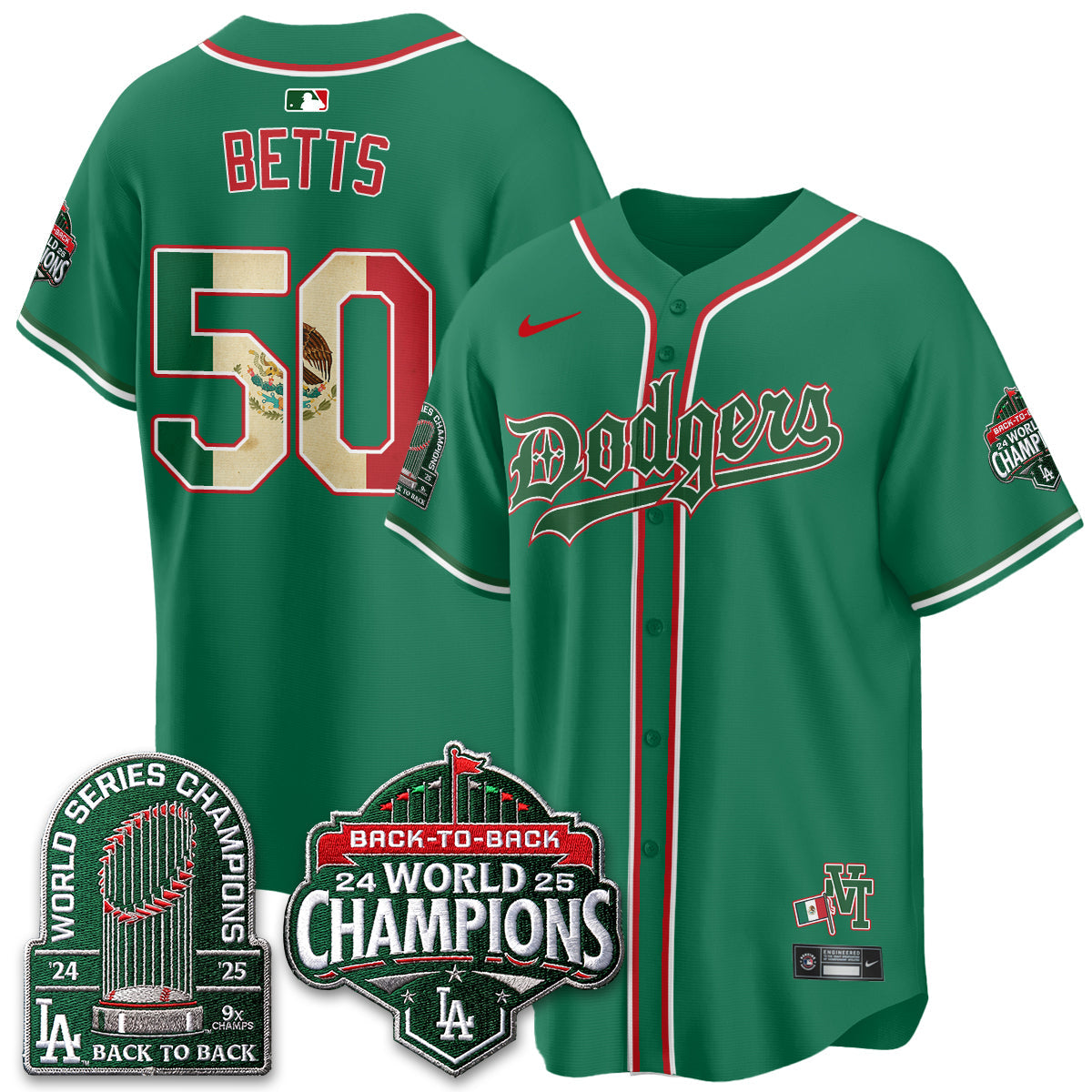 LAD x Mexico Style Vapor Jersey - Stitched-NQD