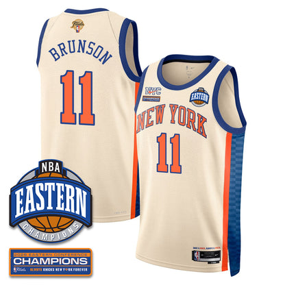NYK 2026 NBA Eastern Conference Champions Vapor Jersey - Stitched-NQD