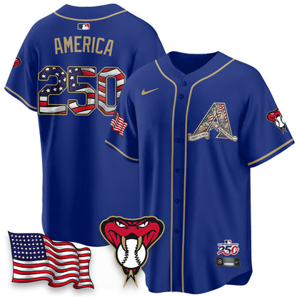 ARI 2026 Independence Day USA Vapor Limited Jersey - Stitched-NQD