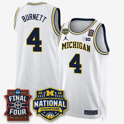 MICH 2026 NCAA Basketball Champions Limited Jersey - Stitched-NQD
