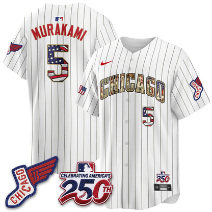 CWS 2026 Independence Day USA Vapor Jersey - Stitched-NQD