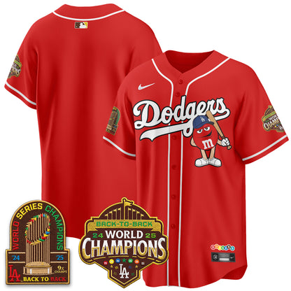 Los Angeles Dodgers x m&m Vapor Jersey - Stitched