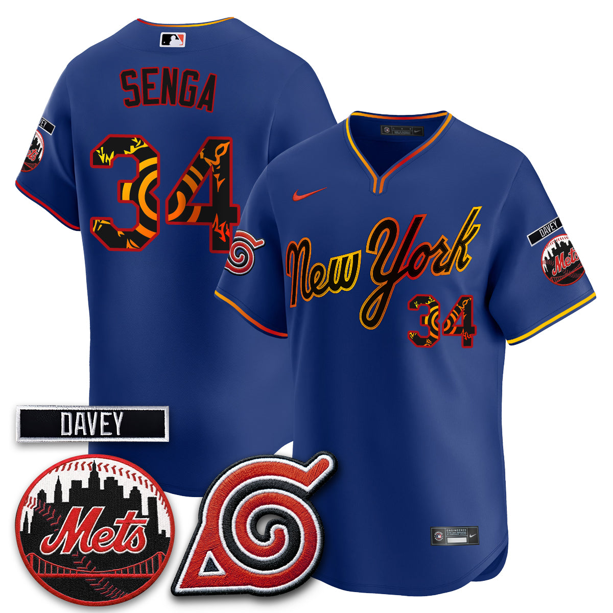 NYM x Naruto Nights 2026 Vapor Limited Jersey - All Stitched V3