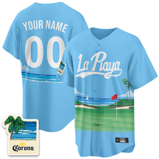 LAD Beach Connect "La Playa" Edition Vapor Custom Jersey- Patch Stitched