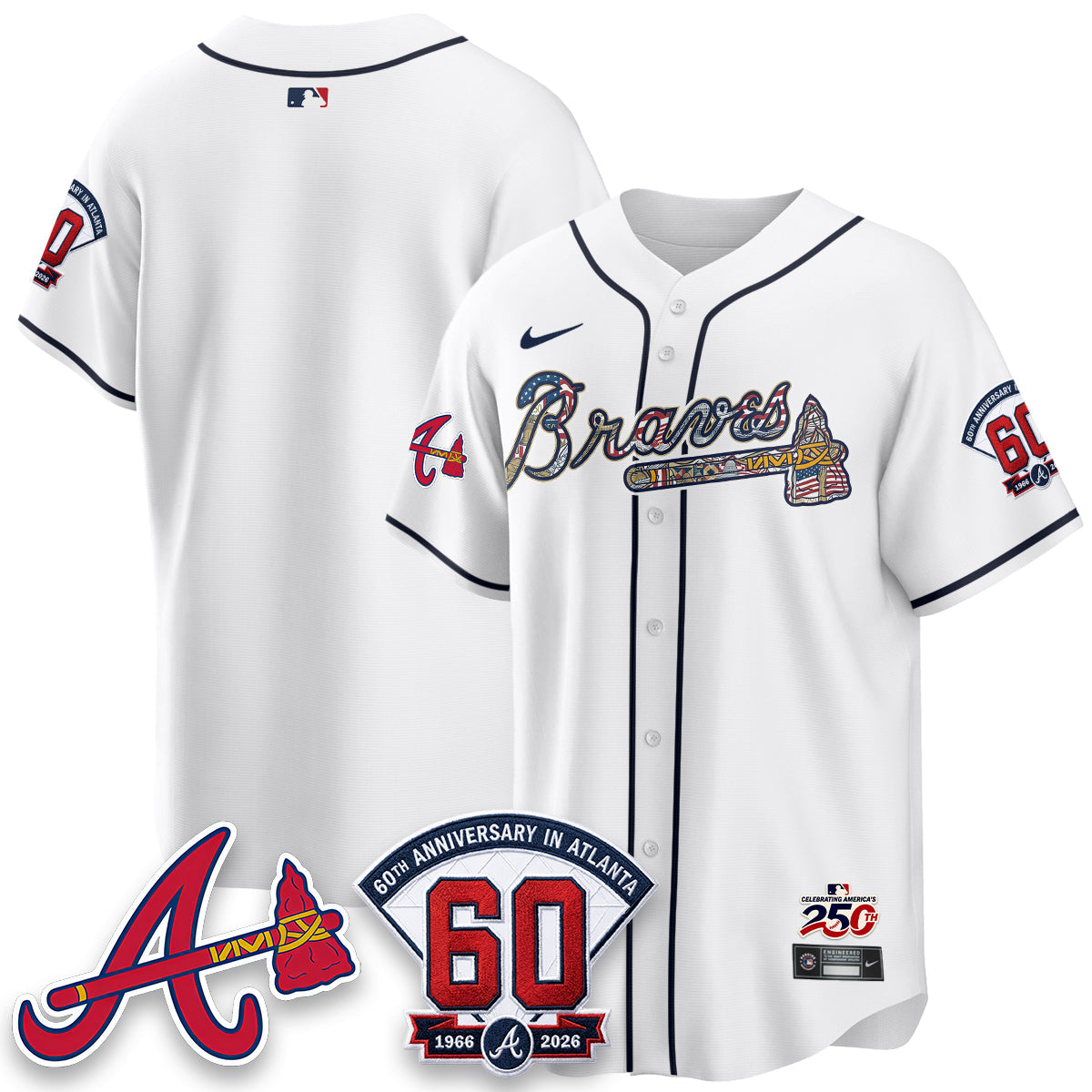 ATL 2026 Independence Day USA Vapor Limited Jersey - Stitched-NQD