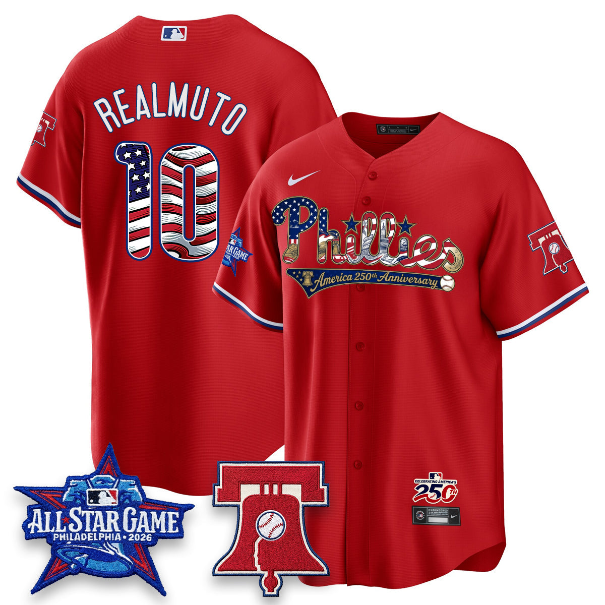 PHI 2026 Independence Day USA Vapor Limited Jersey - Stitched-DQM