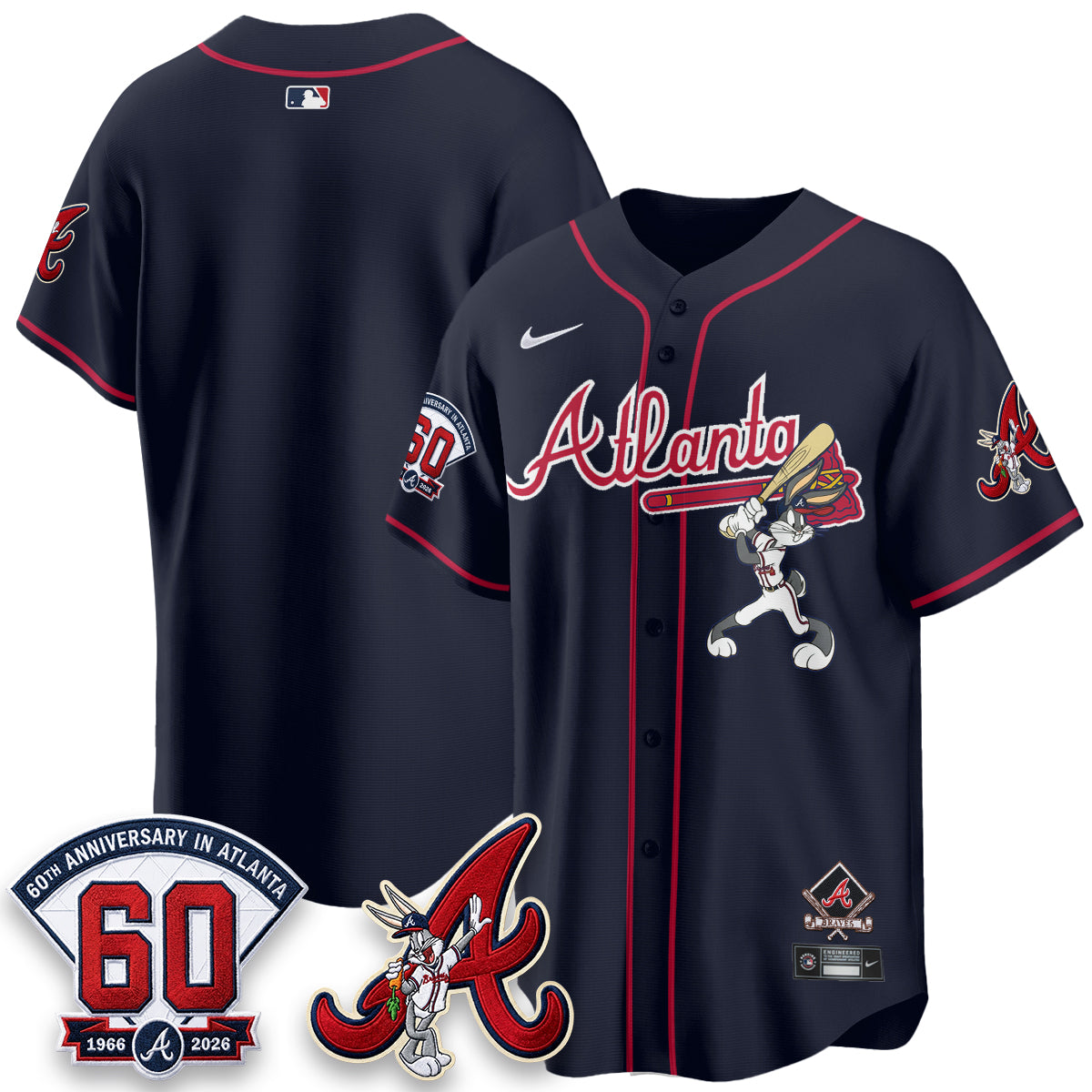 ATL x Bunny Vapor Premier Limited Jersey - Stitched-NQD