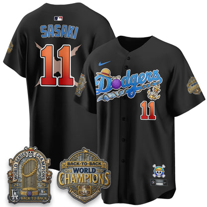 LAD x OP Japanese Cartoon Vapor Limited Jersey V2- Printed