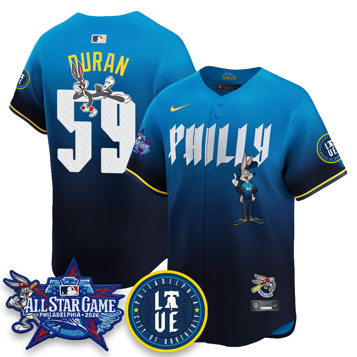 PHI x Bunny Vapor Premier Limited Jersey - Stitched-NQD