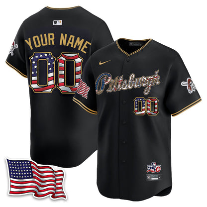 PIT 2026 Independence Day USA Vapor Limited Custom Jersey - Stitched-NQD