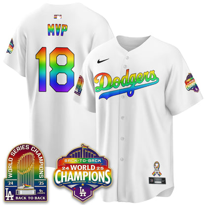 LAD Happy Pride Month Vapor Jersey - Stitched