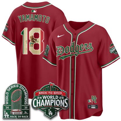 LAD x Mexico Style Vapor Jersey - Stitched-NQD