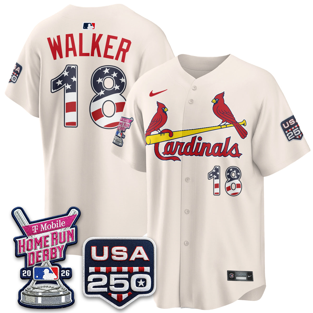 STL 2026 Home Run Derby Champion Jersey - All Stitched-NQD