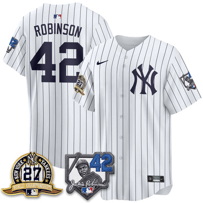 NYY 2026 Jackie Robinson Day Vapor Limited Jersey - Stitched-NQD
