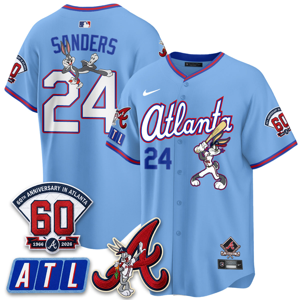 ATL x Bunny Vapor Premier Limited Jersey - Stitched-NQD