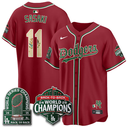 LAD x Mexico Style Vapor Jersey - Stitched-NQD