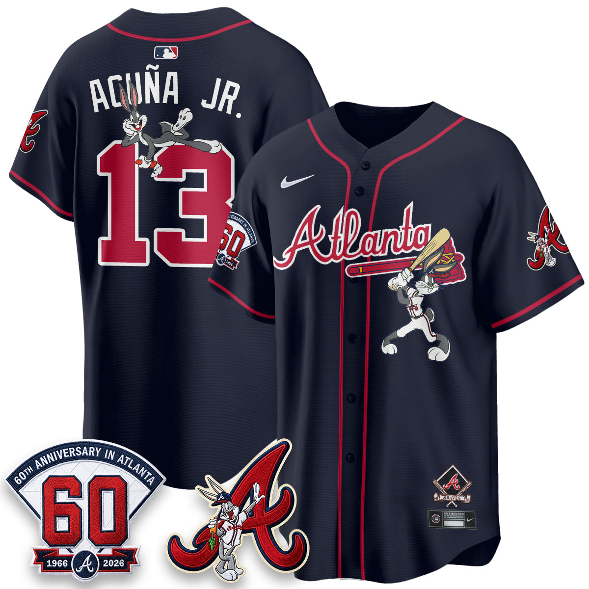 ATL x Bunny Vapor Premier Limited Jersey - Stitched-NQD